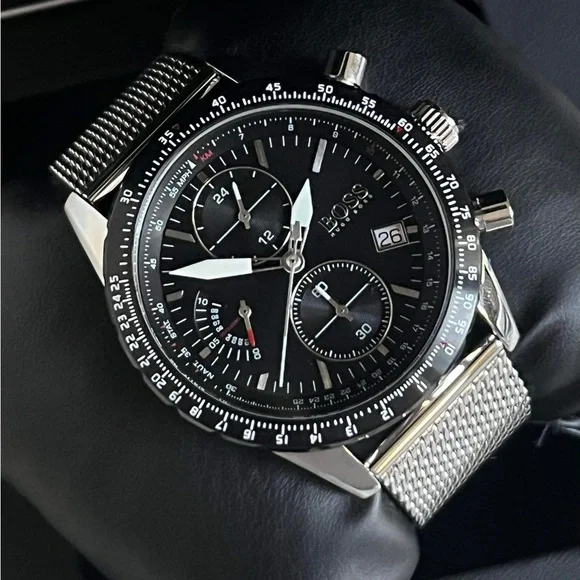 HB1513886 - Hugo Boss Men’s Pilot Edition Chronograph Watch - Picture 10 of 12